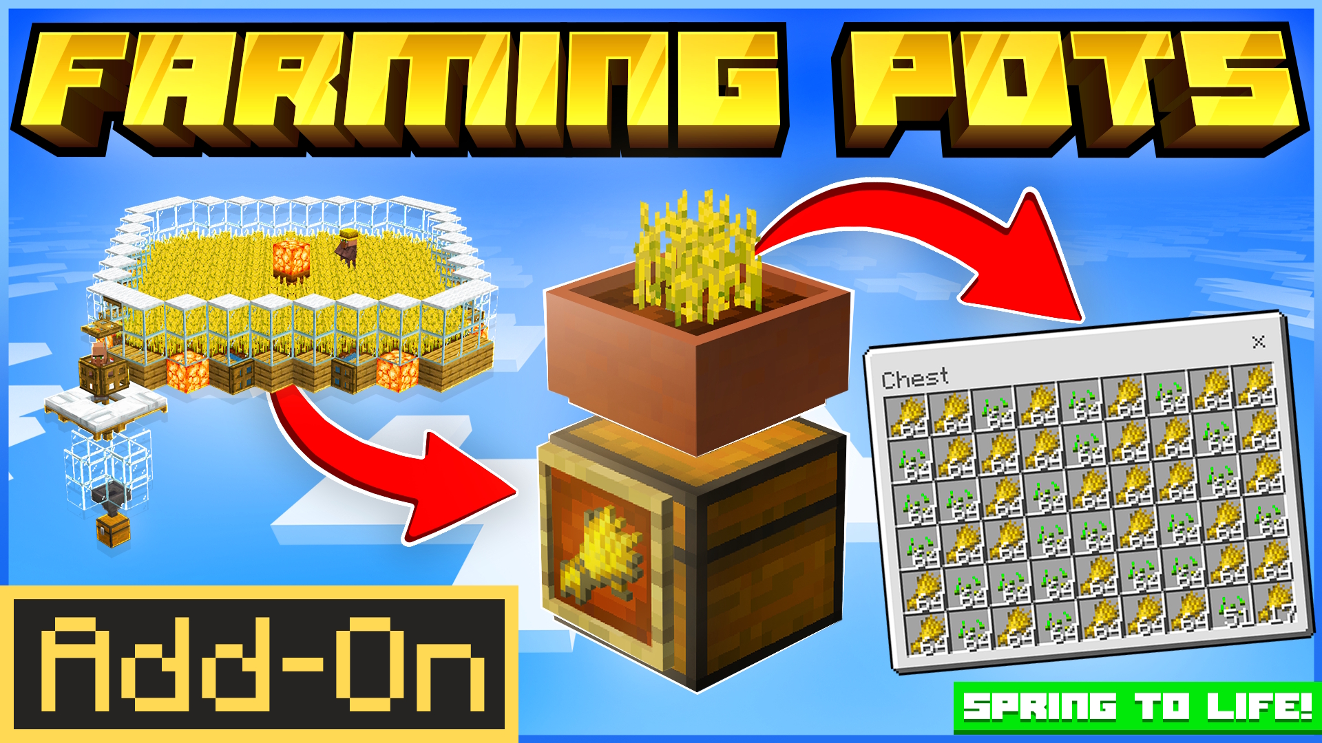 Farming Pots Add-On